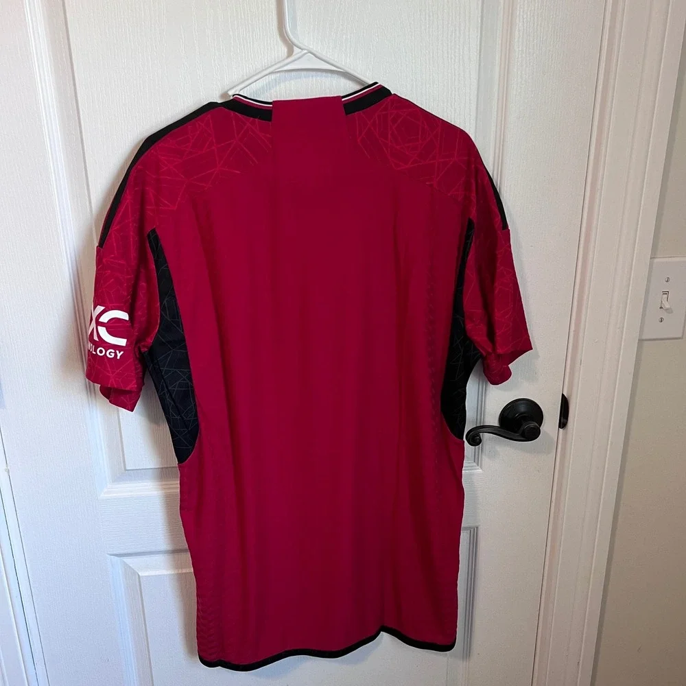 Adidas Manchester United 2023-24 Home Authentic Jersey Red‎ Mens XL IN3520 NEW